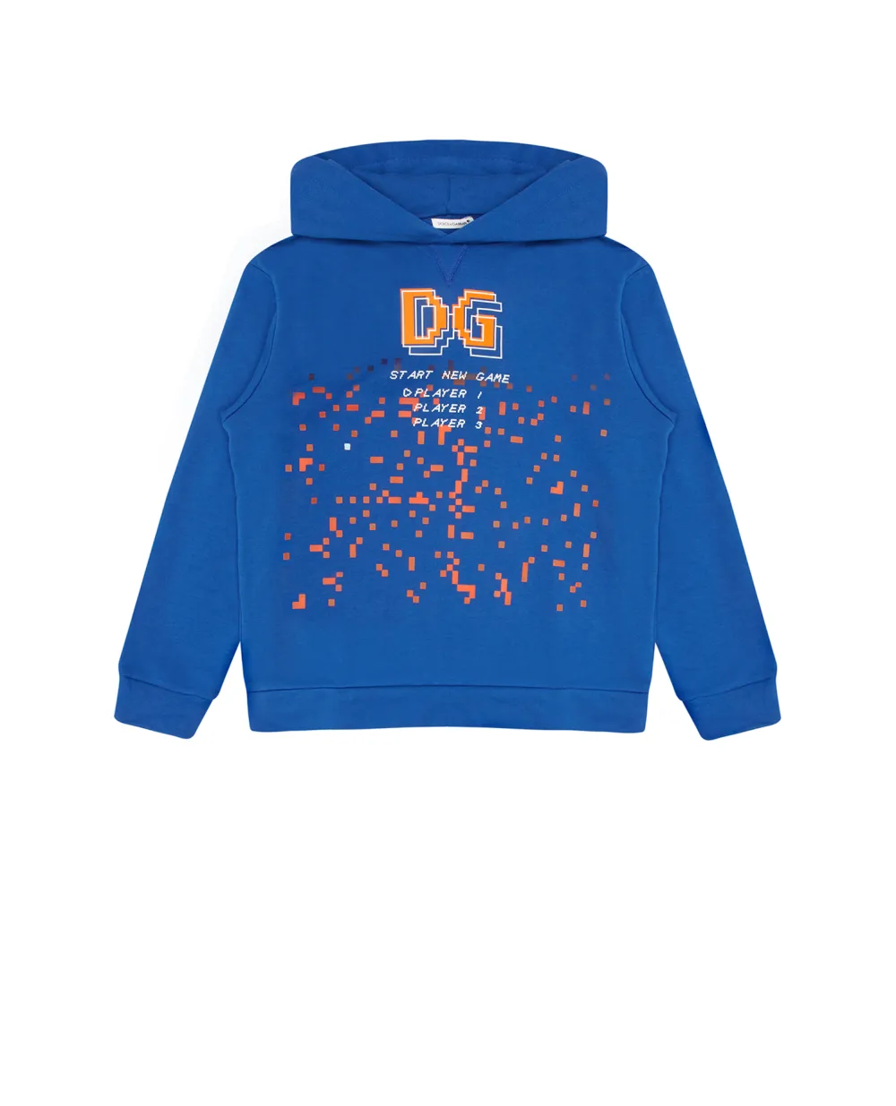 Детское худи (костюм) Dolce&Gabbana Kids L4JWEB-G7HLT-S, синий цвет • Купить в интернет-магазине Kameron