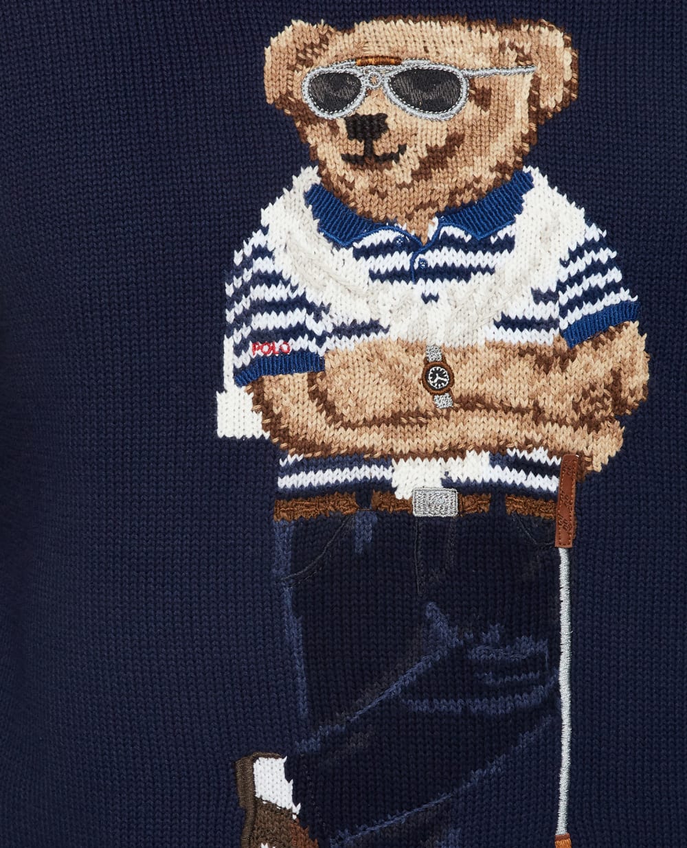 Джемпер Polo Bear Polo Ralph Lauren 710880284001, синий цвет • Купить в интернет-магазине Kameron