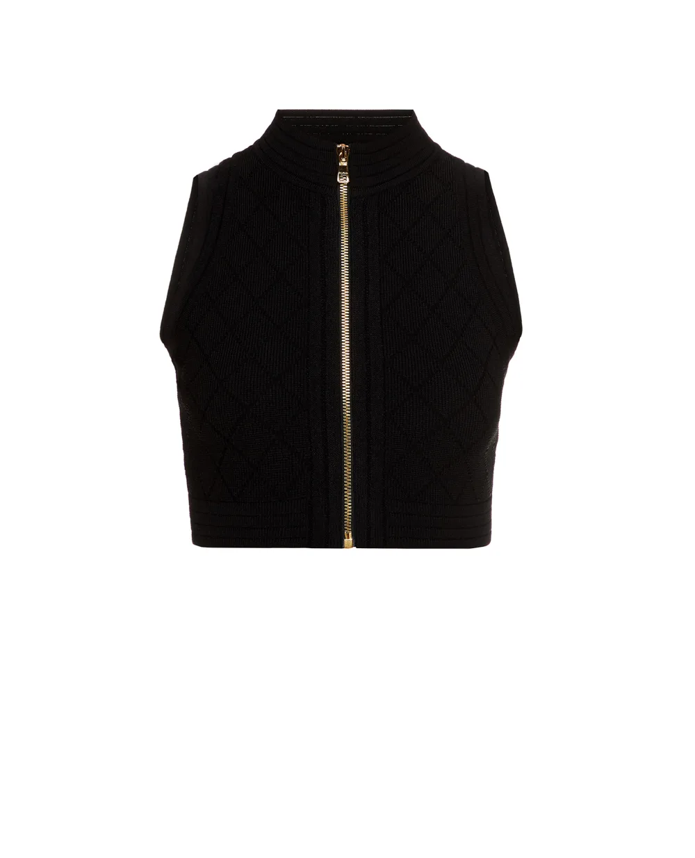 Топ Balmain UF10128K110, черный цвет • Купить в интернет-магазине Kameron