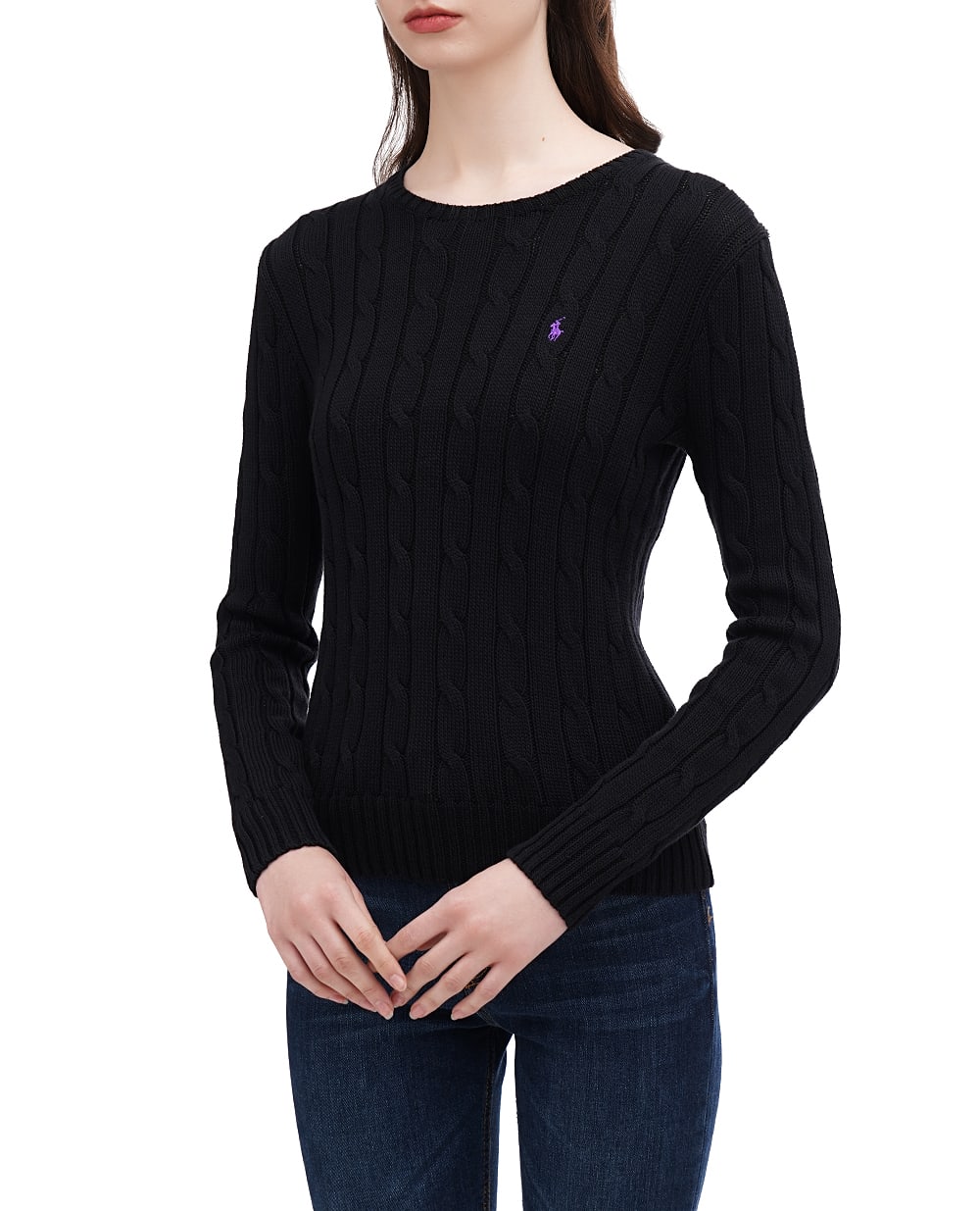 Свитер Polo Ralph Lauren 211891640011, черный цвет • Купить в интернет-магазине Kameron