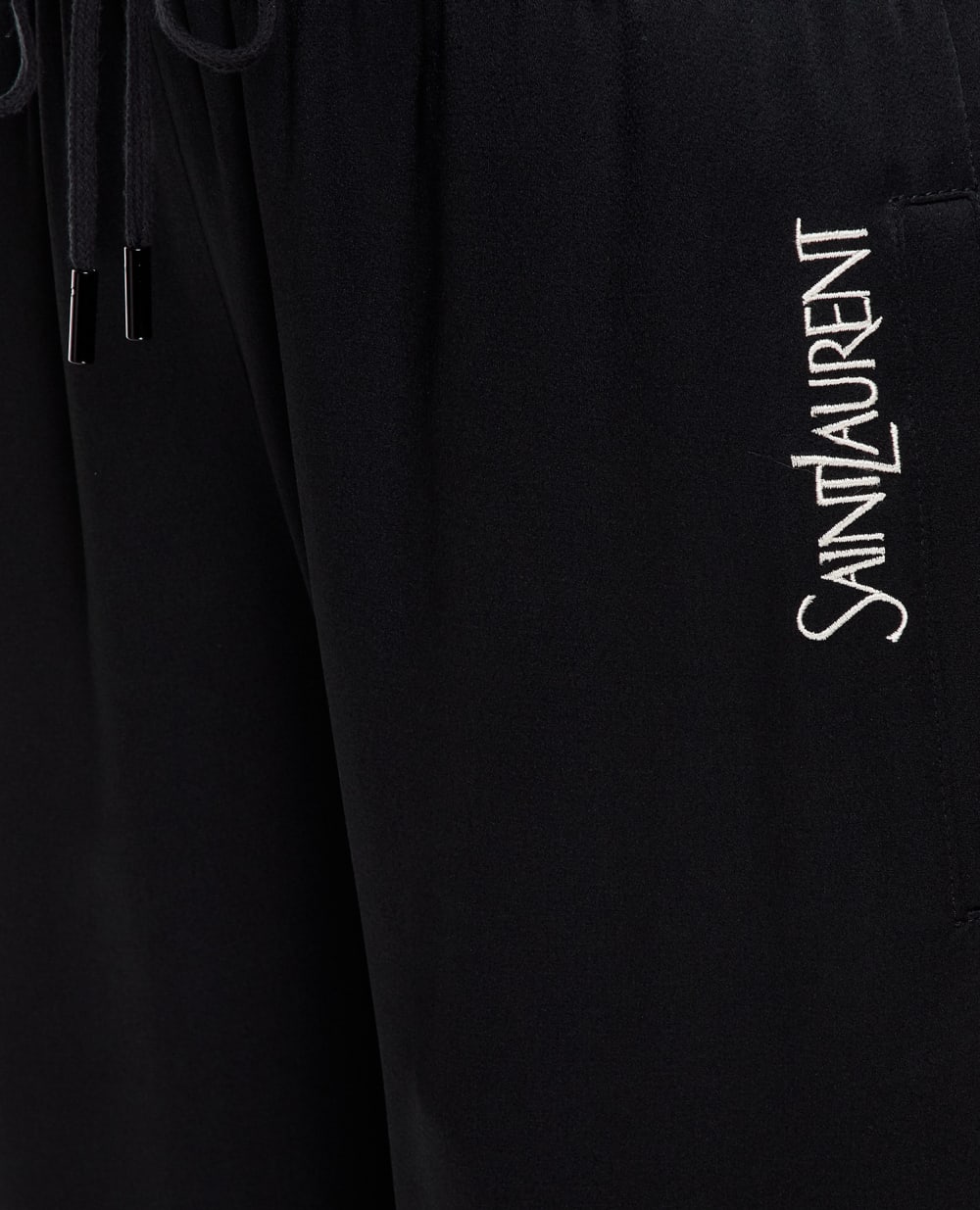 Спортивные брюки Saint Laurent 733507-Y3G36, черный цвет • Купить в интернет-магазине Kameron