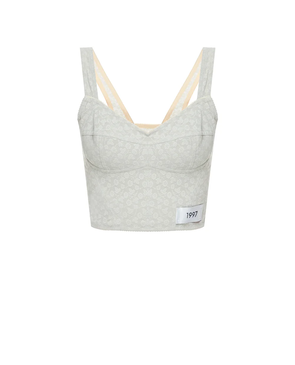 Бюстьє Dolce&Gabbana F7T19T-FJUBN, сірий колір • Купити в інтернет-магазині Kameron