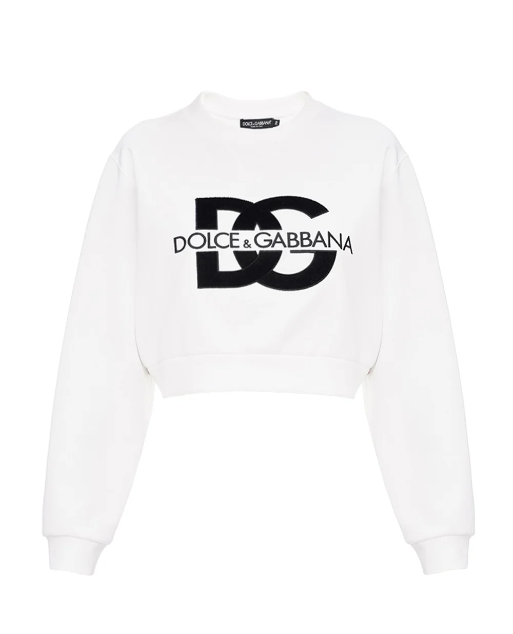 Свитшот Dolce&Gabbana F9R55Z-GDB7B, белый цвет • Купить в интернет-магазине Kameron