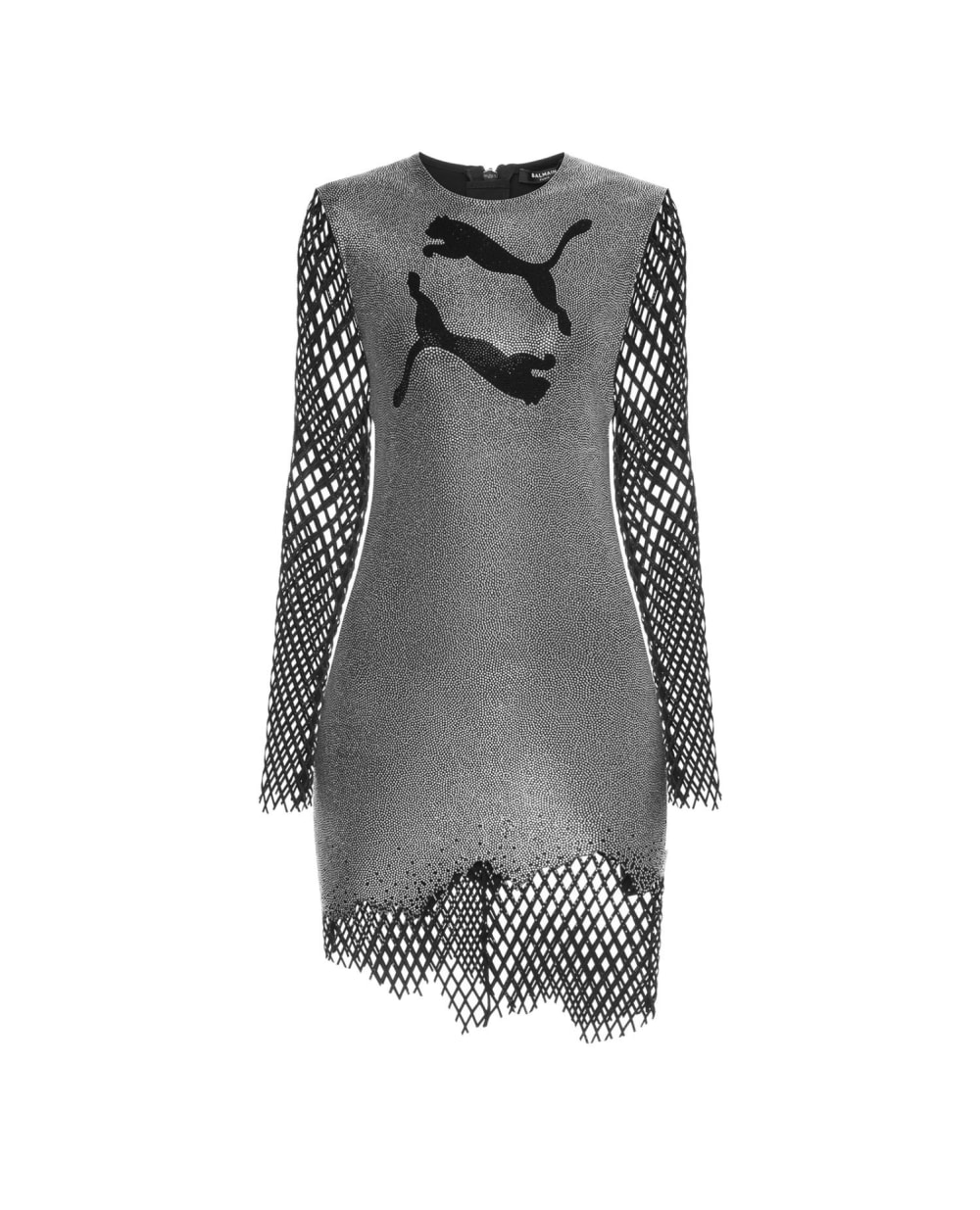 Платье Balmain SF46845A019, серебряный цвет • Купить в интернет-магазине Kameron