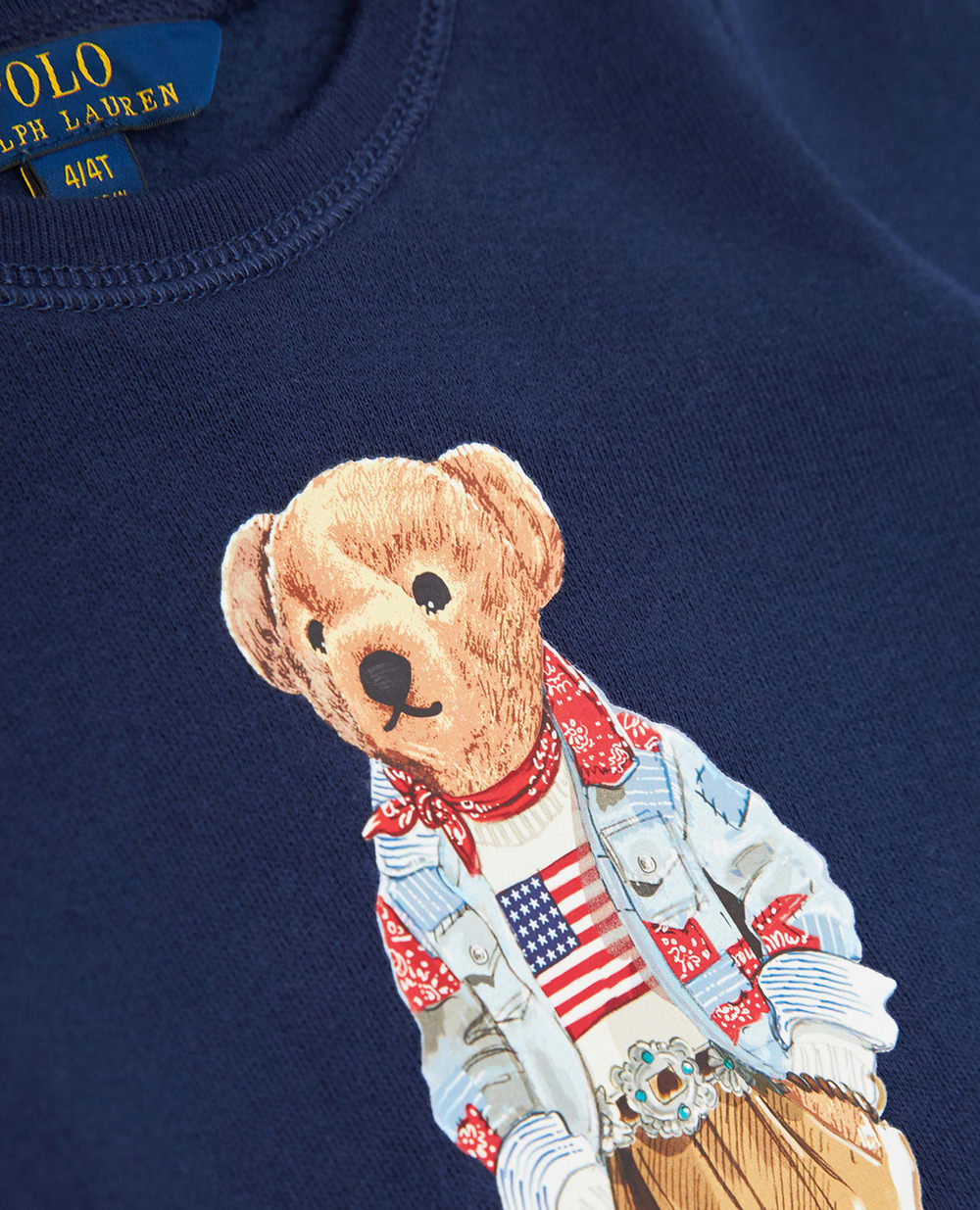 Детский свитшот Polo Ralph Lauren Kids 312850652002, синий цвет • Купить в интернет-магазине Kameron