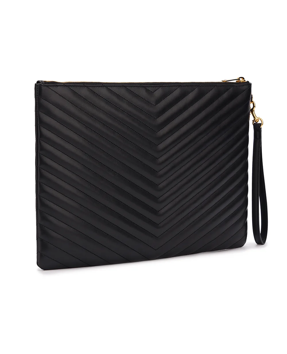 Клатч Cassandre Matelasse Saint Laurent 440222-CWU01, черный цвет • Купить в интернет-магазине Kameron