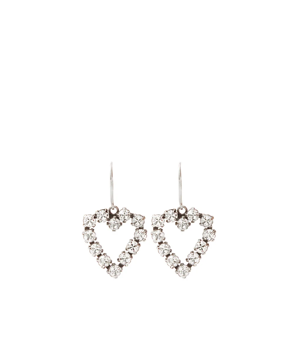 Серьги Saint Laurent 683265-Y1526, серебряный цвет • Купить в интернет-магазине Kameron