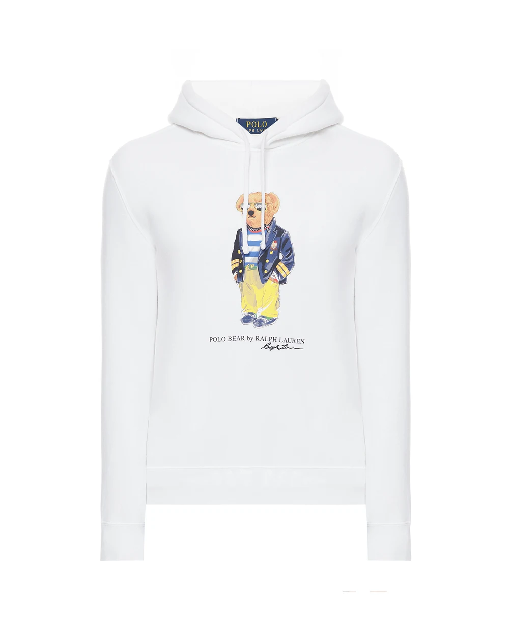 Худи Polo Ralph Lauren 710835785001, белый цвет • Купить в интернет-магазине Kameron