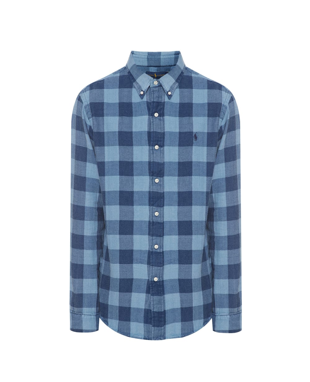 Рубашка Polo Ralph Lauren 710853124001, голубой цвет • Купить в интернет-магазине Kameron