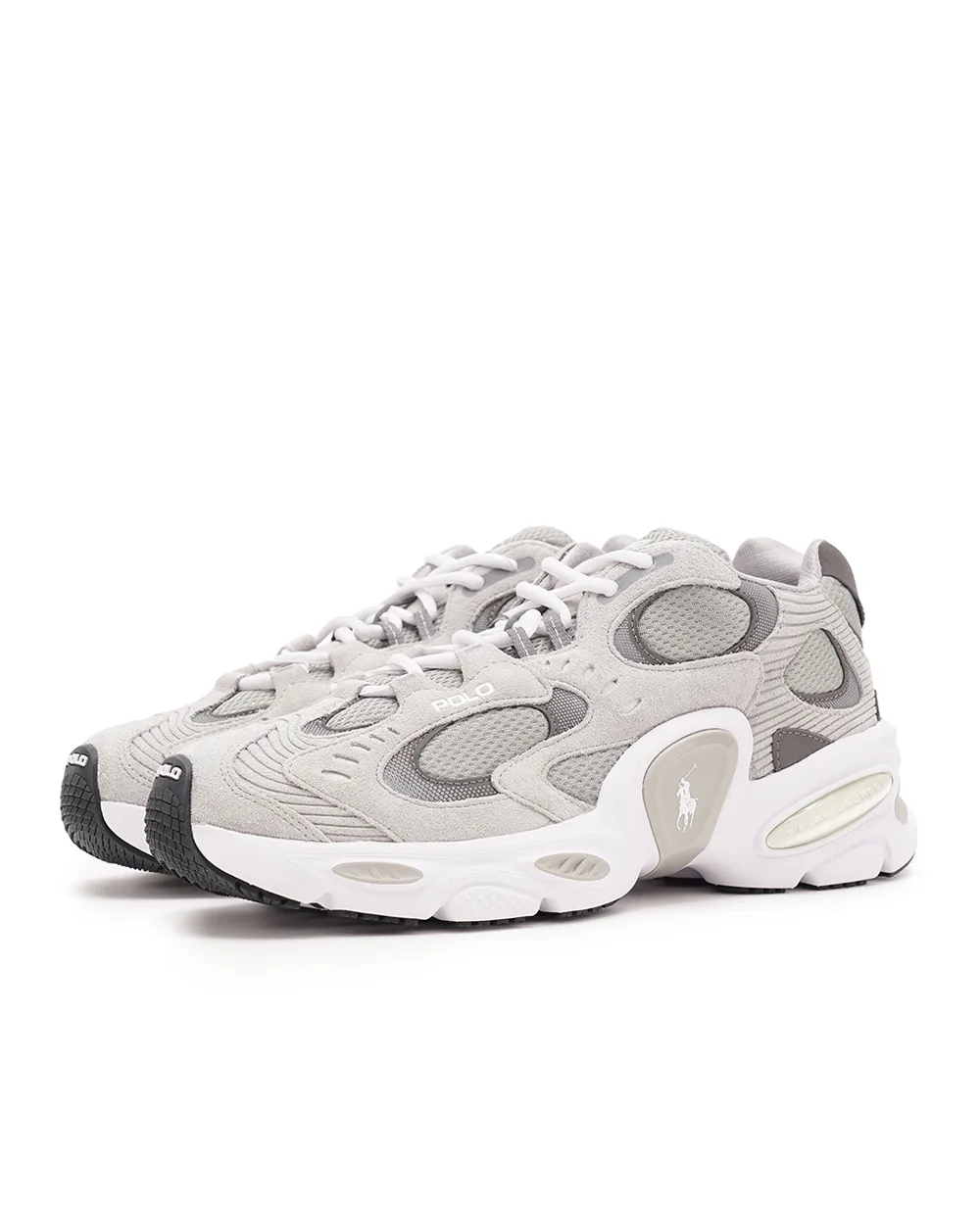 Кроссовки Modern Trainer 100 Polo Ralph Lauren 809913302001, серый цвет • Купить в интернет-магазине Kameron