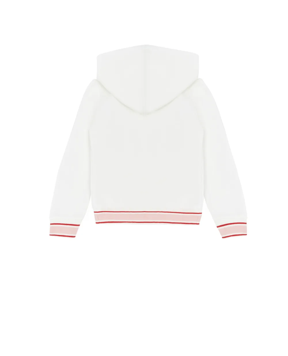 Худи Dolce&Gabbana Kids L5JWP1-G7YFB-B, белый цвет • Купить в интернет-магазине Kameron