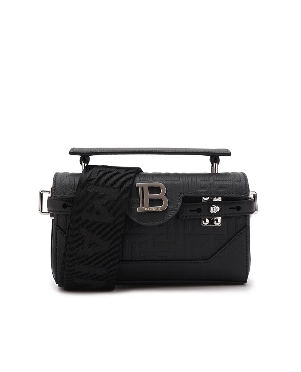 Сумка B-Buzz 19 Balmain DM1AE172LPSE, чорний колір • Купити в інтернет-магазині Kameron