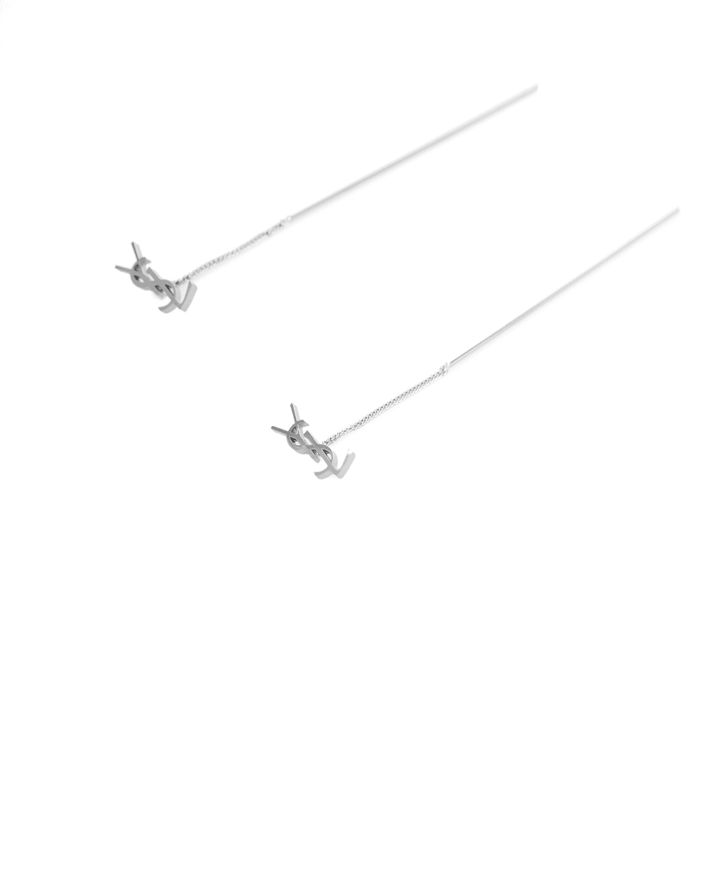 Серьги Opyum Saint Laurent 618031-Y1500, серебряный цвет • Купить в интернет-магазине Kameron