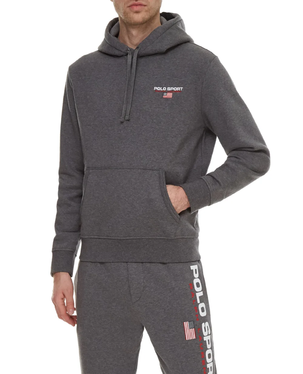 Худи Polo Ralph Lauren 710792899006, серый цвет • Купить в интернет-магазине Kameron