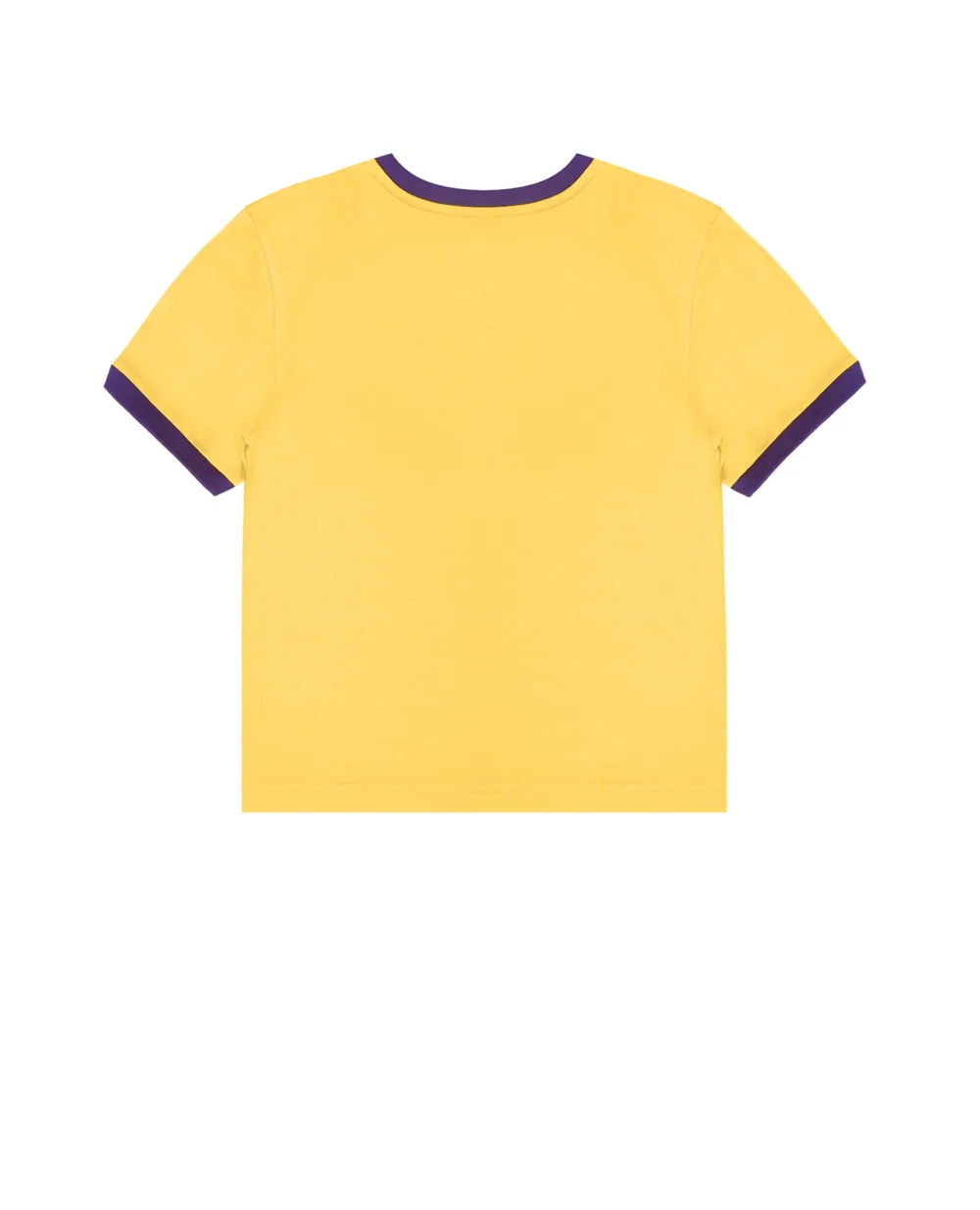 Футболка Dolce&Gabbana Kids L5JTBE-G7YPL-B, желтый цвет • Купить в интернет-магазине Kameron