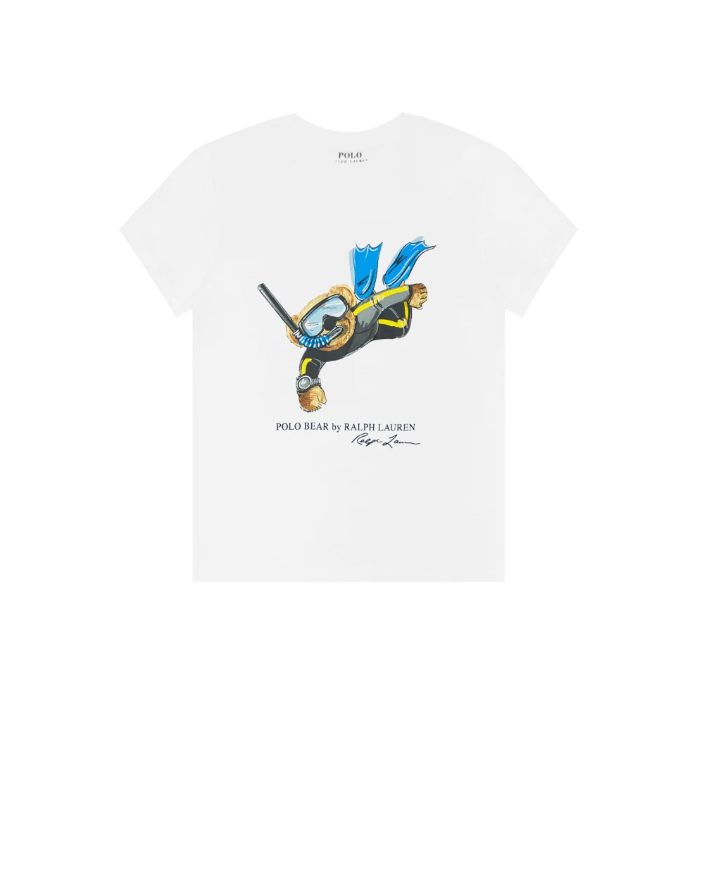 Футболка Polo Ralph Lauren Kids 322838249001, белый цвет • Купить в интернет-магазине Kameron