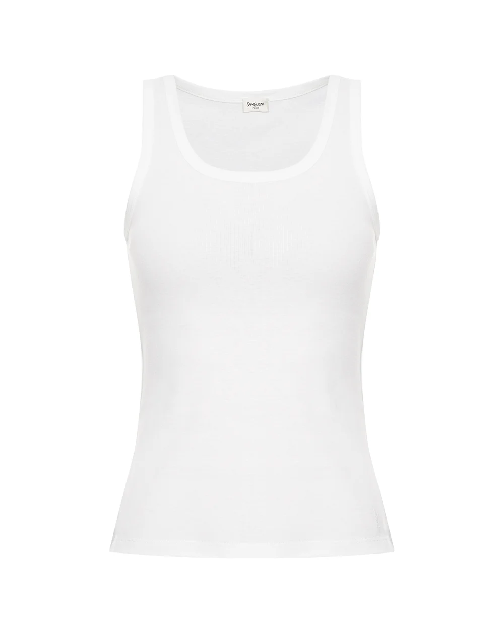 Майка Saint Laurent 824583-YB2MH, белый цвет • Купить в интернет-магазине Kameron