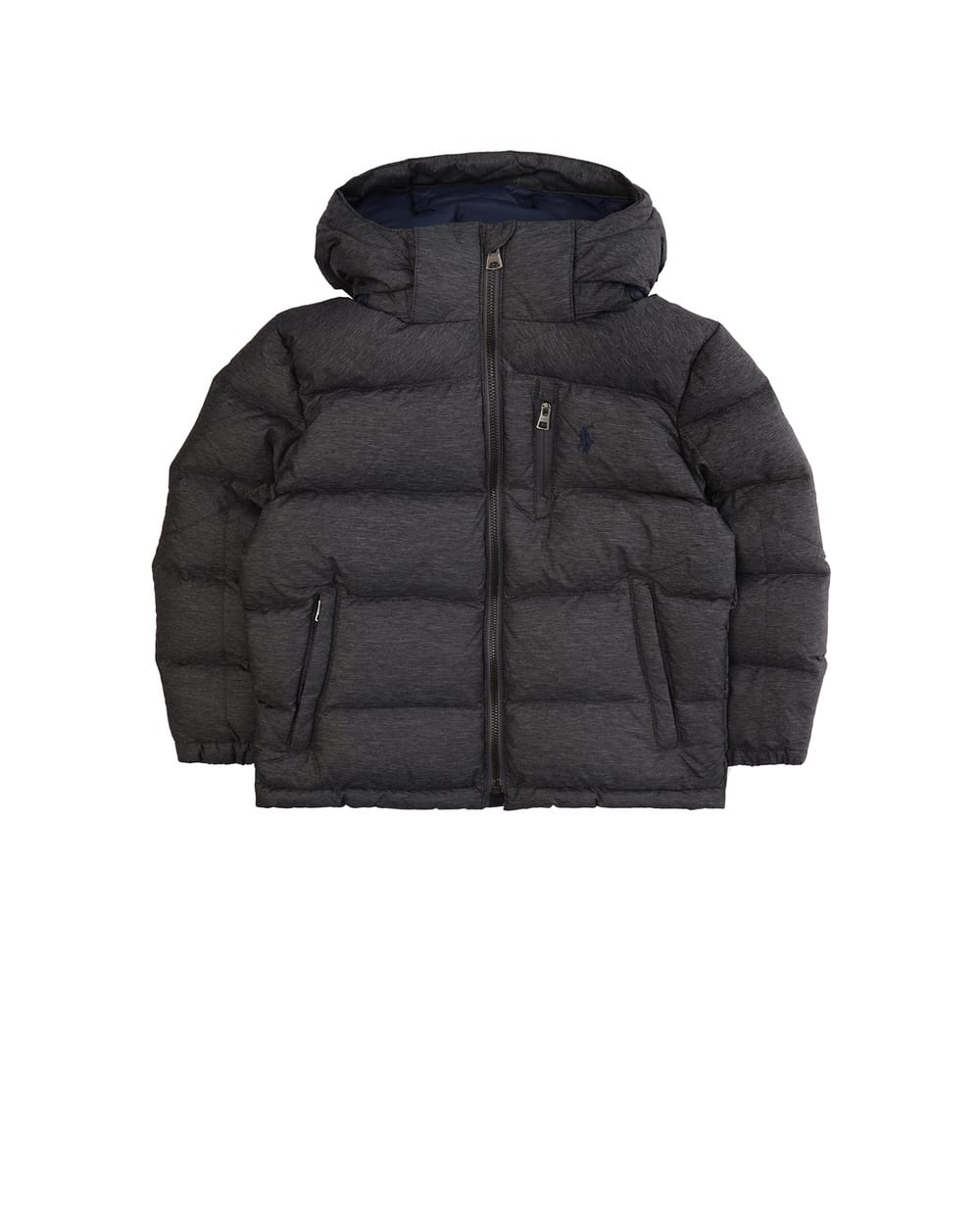 Пуховик Polo Ralph Lauren Kids 323758490001, серый цвет • Купить в интернет-магазине Kameron