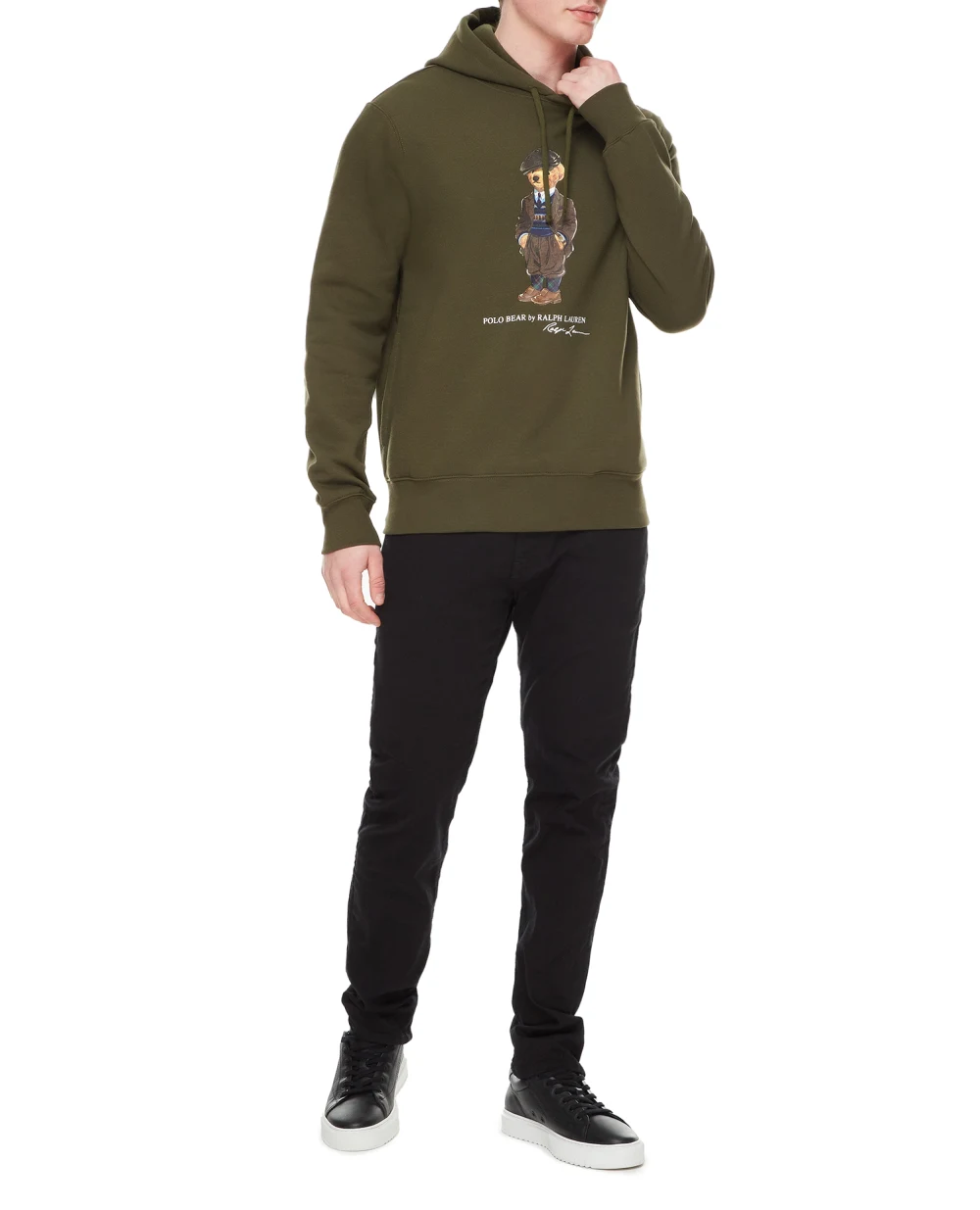Худи Polo Ralph Lauren 710853309014, зеленый цвет • Купить в интернет-магазине Kameron