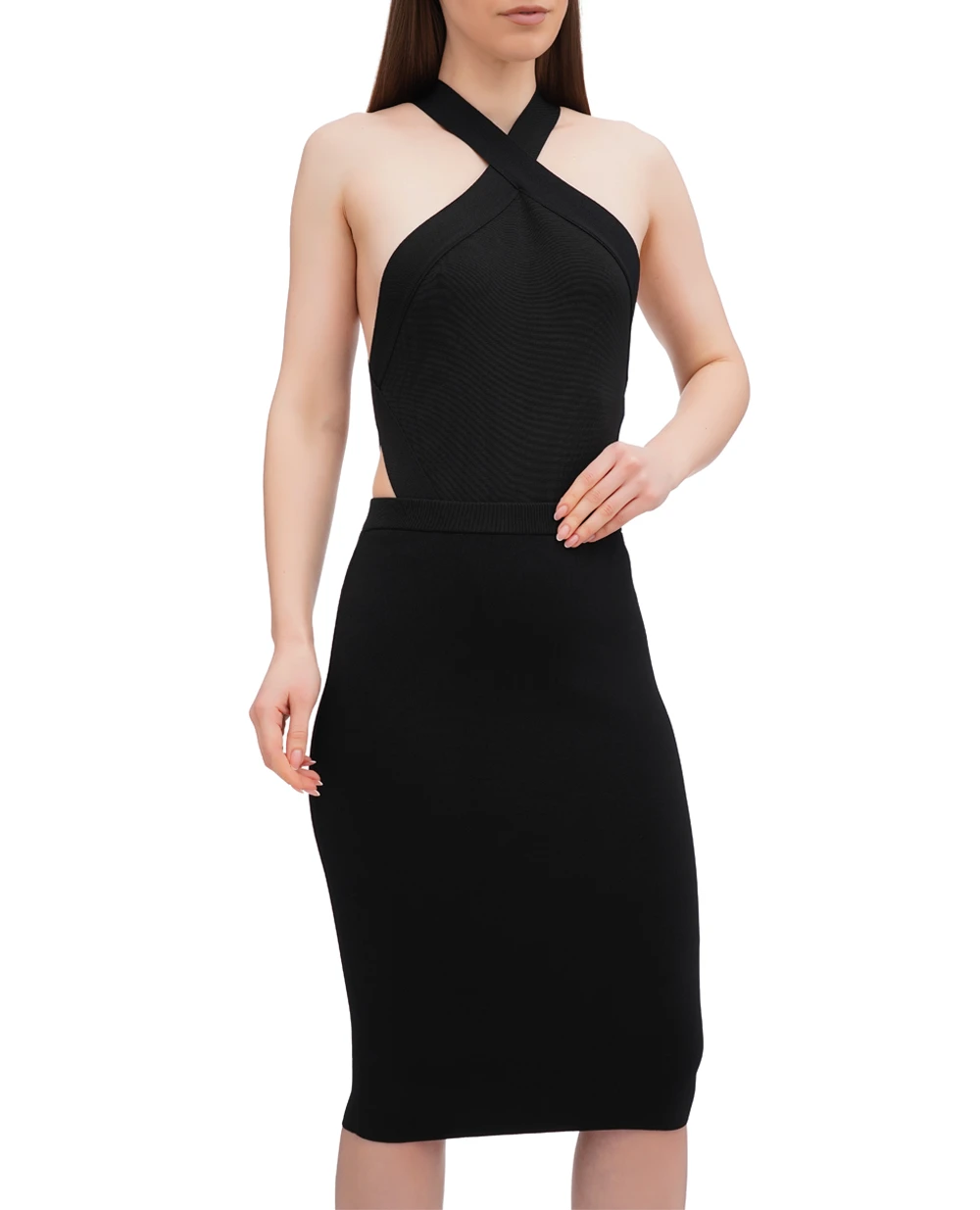 Боди Saint Laurent 765457-Y76JN, черный цвет • Купить в интернет-магазине Kameron