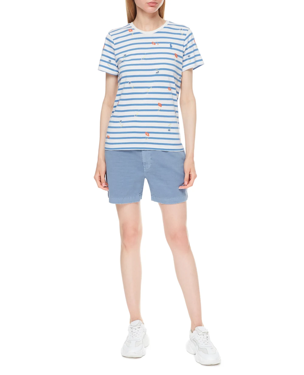 Шорты Polo Ralph Lauren 211797213005, голубой цвет • Купить в интернет-магазине Kameron