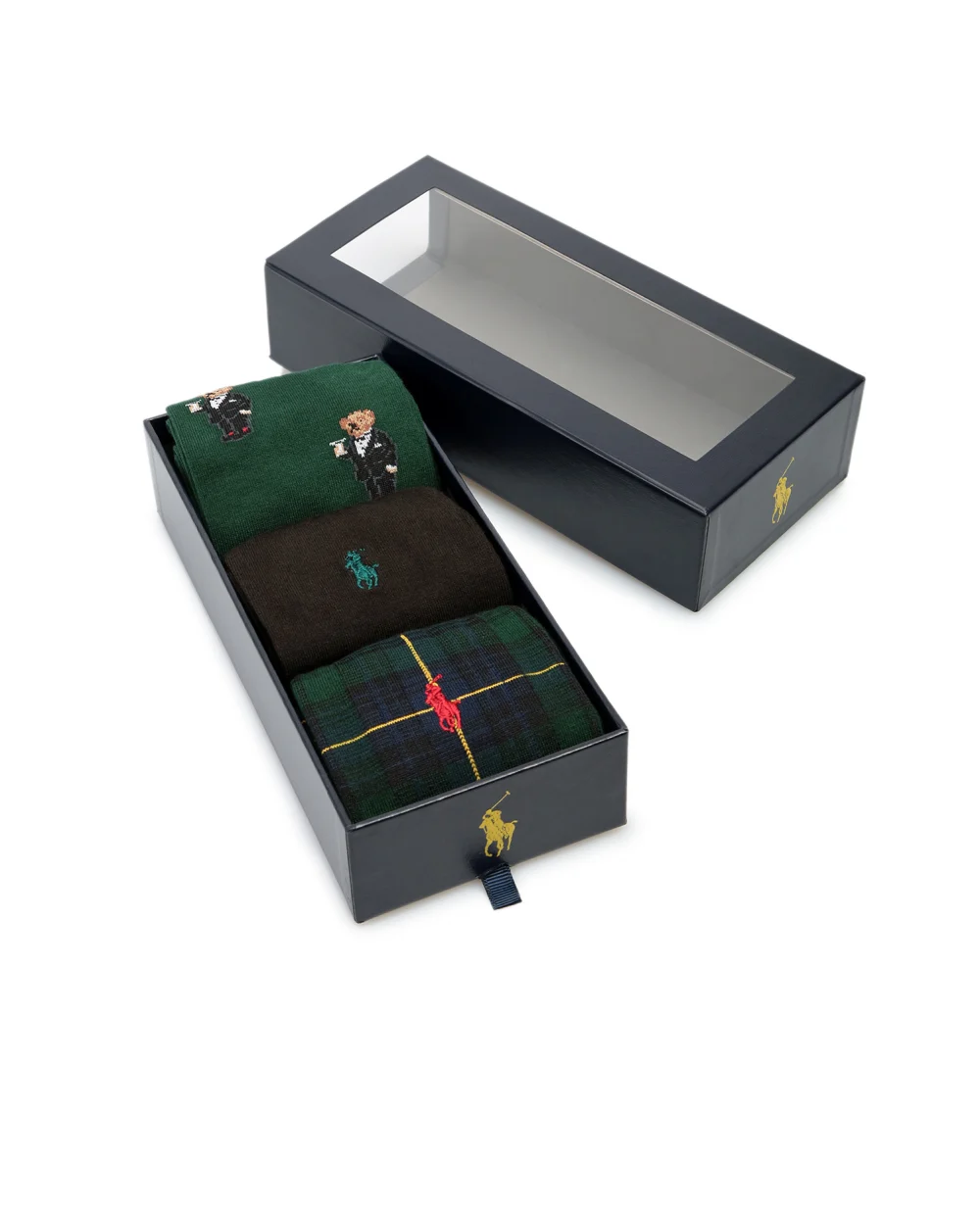 Носки (3 пары) Polo Ralph Lauren 449824754001, разноцветный цвет • Купить в интернет-магазине Kameron