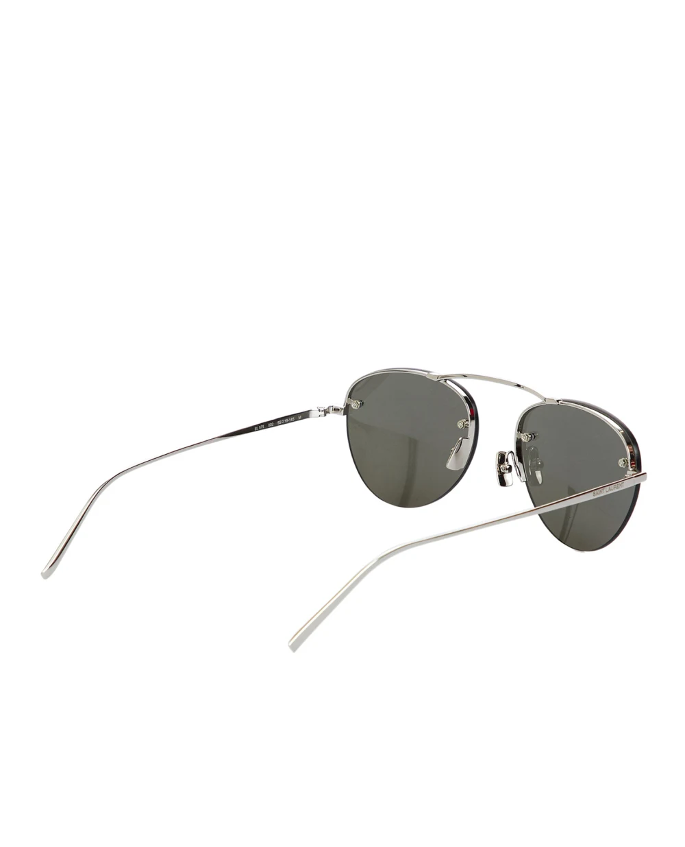 Солнцезащитные очки Saint Laurent SL 575-002, серебряный цвет • Купить в интернет-магазине Kameron