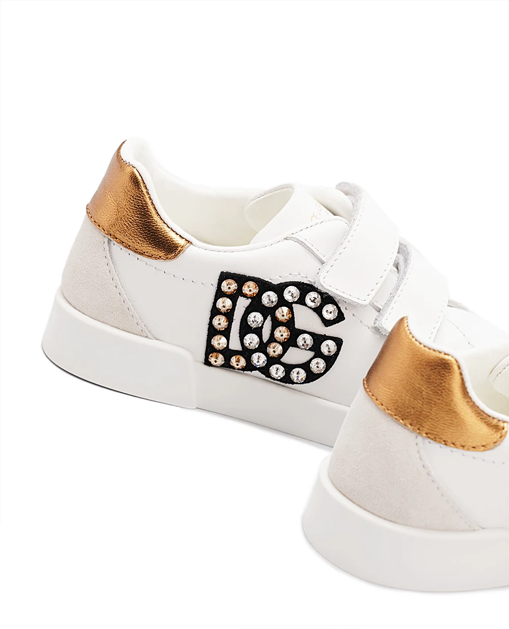 Детские кроссовки Dolce&Gabbana Kids DN0195-AA631, белый цвет • Купить в интернет-магазине Kameron