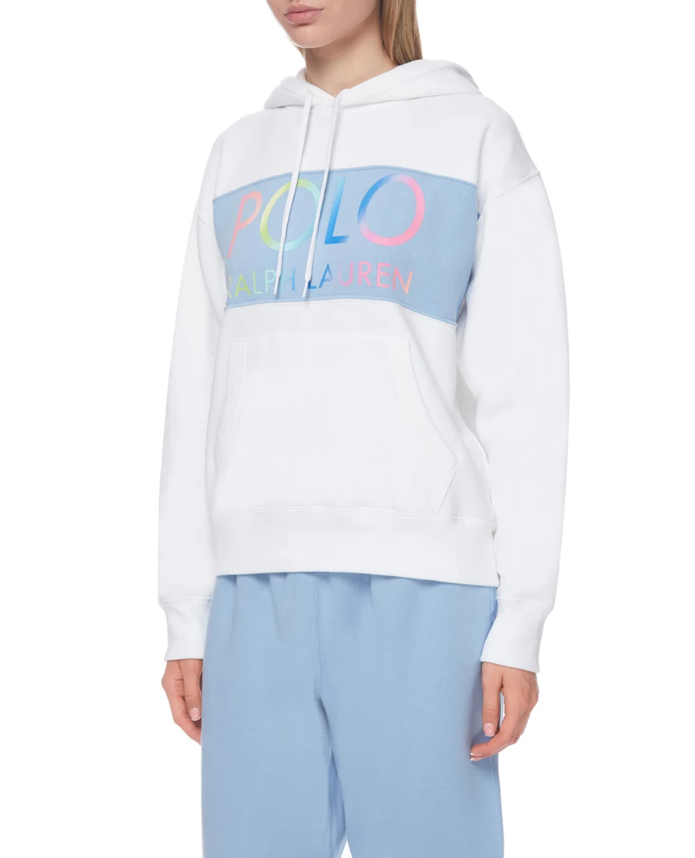 Худи Polo Ralph Lauren 211838110001, белый цвет • Купить в интернет-магазине Kameron