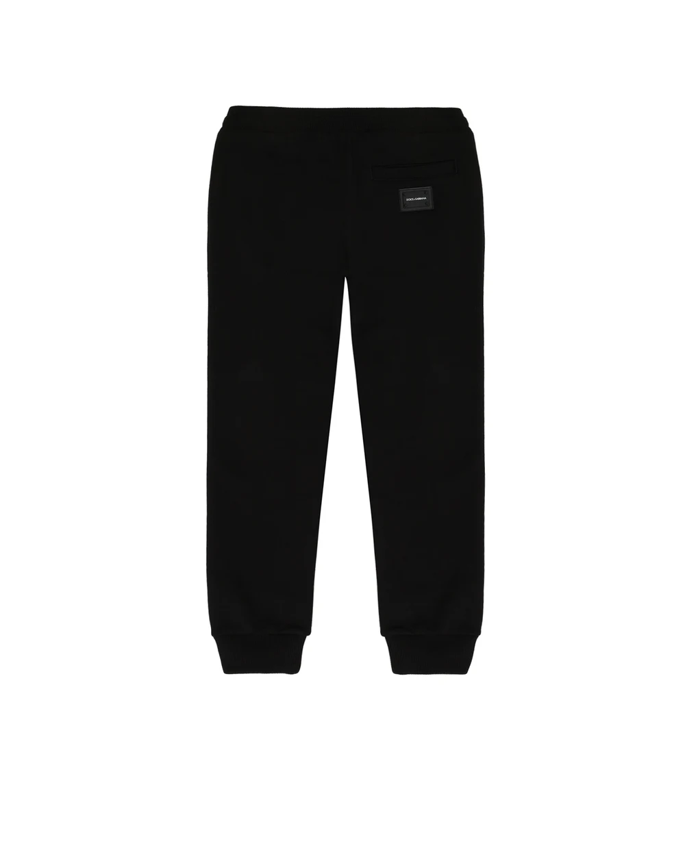 Детские спортивные брюки (костюм) Dolce&Gabbana Kids L4JPT0-G7OLJ-B, черный цвет • Купить в интернет-магазине Kameron