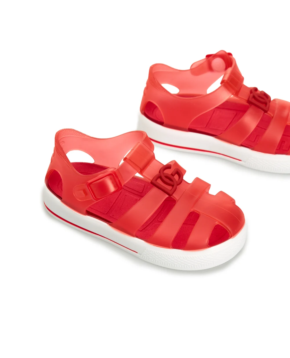 Сандали Dolce&Gabbana Kids DN0115-AT079, красный цвет • Купить в интернет-магазине Kameron