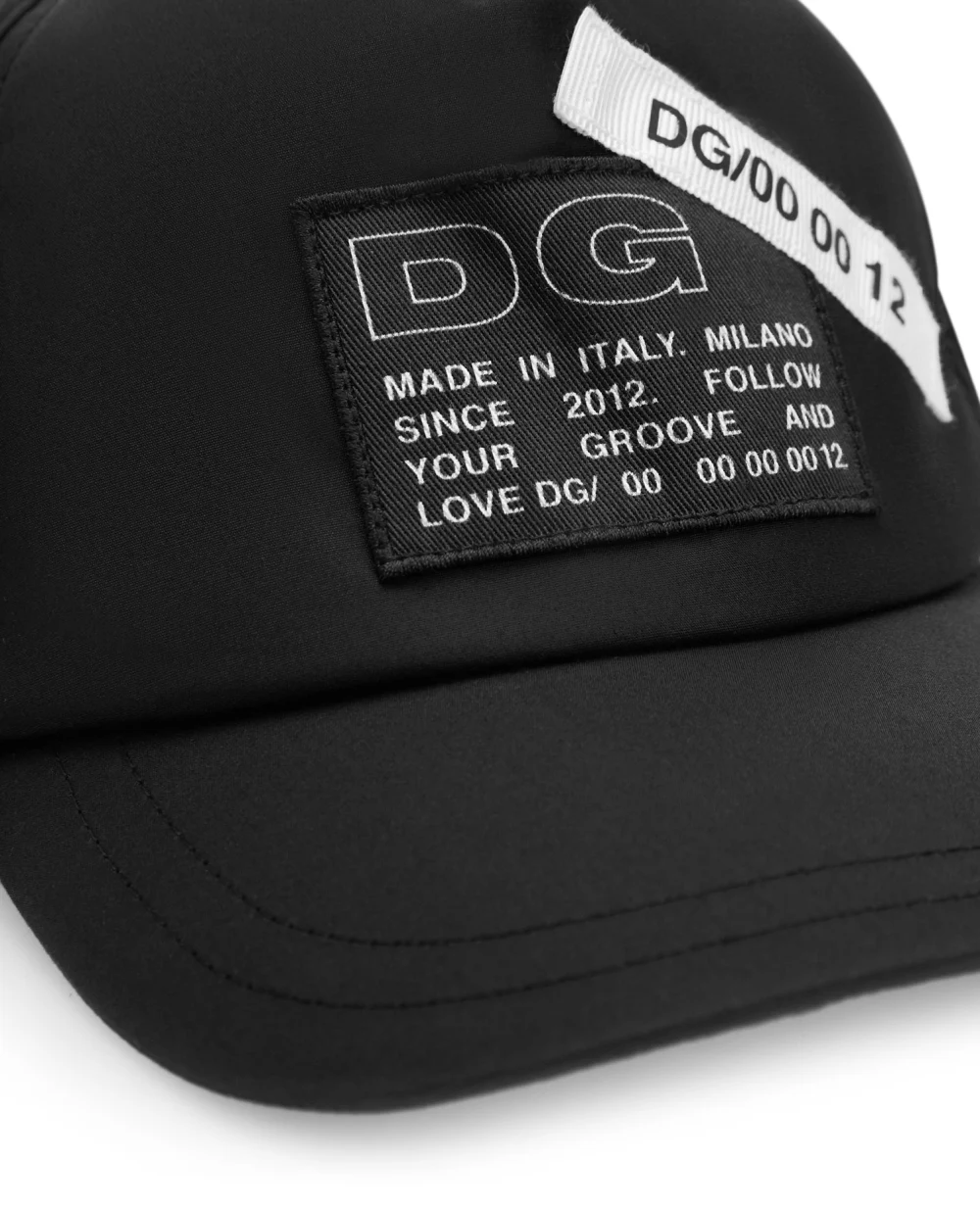 Детская бейсболка Dolce&Gabbana Kids LB4H80-G7YJJ, черный цвет • Купить в интернет-магазине Kameron