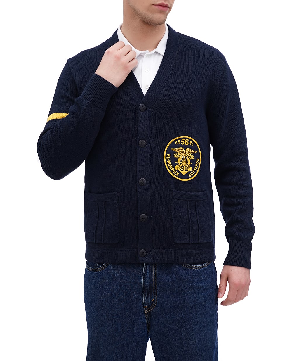 Кардиган Polo Ralph Lauren 710934156001, темно-синий цвет • Купить в интернет-магазине Kameron