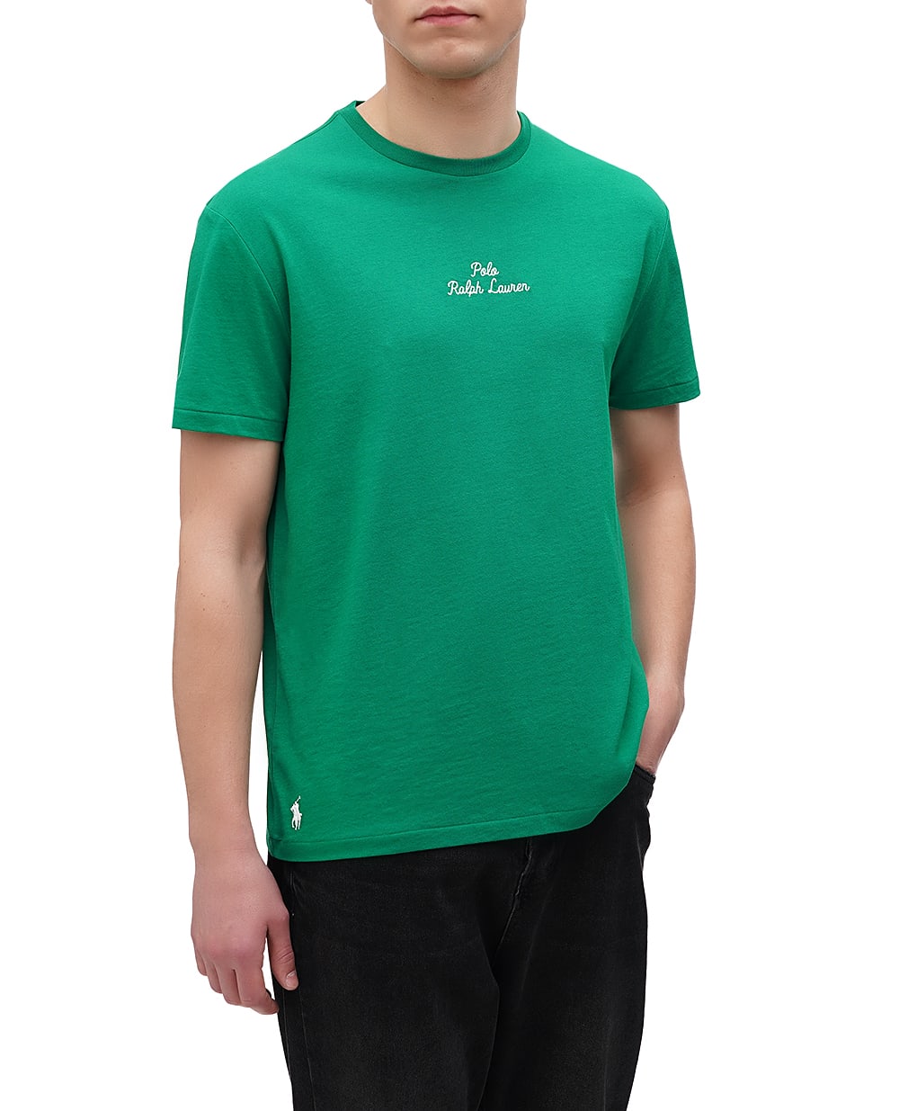 Футболка Polo Ralph Lauren 710936585006, зеленый цвет • Купить в интернет-магазине Kameron