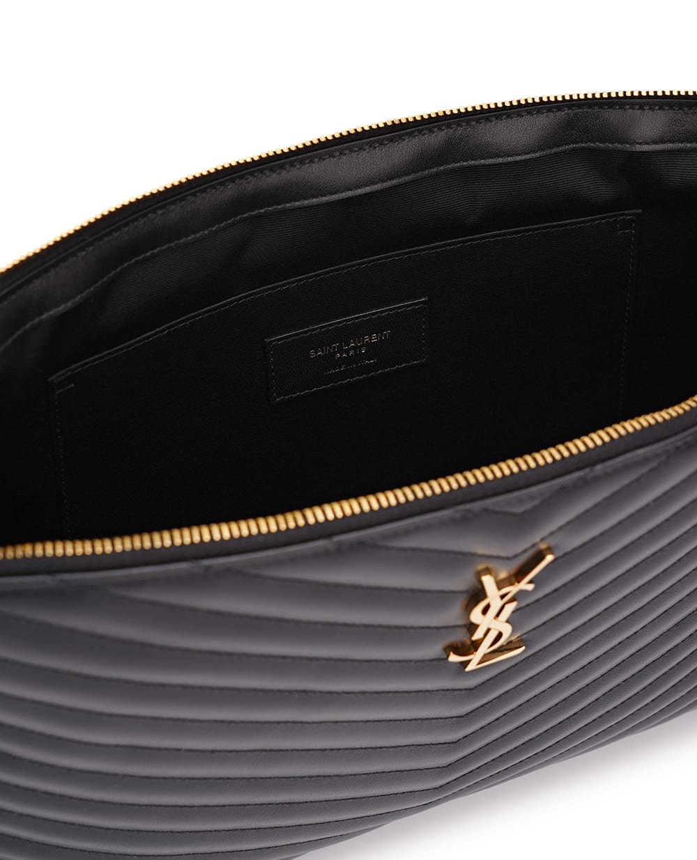 Клатч Cassandre Matelasse Saint Laurent 440222-CWU01, черный цвет • Купить в интернет-магазине Kameron