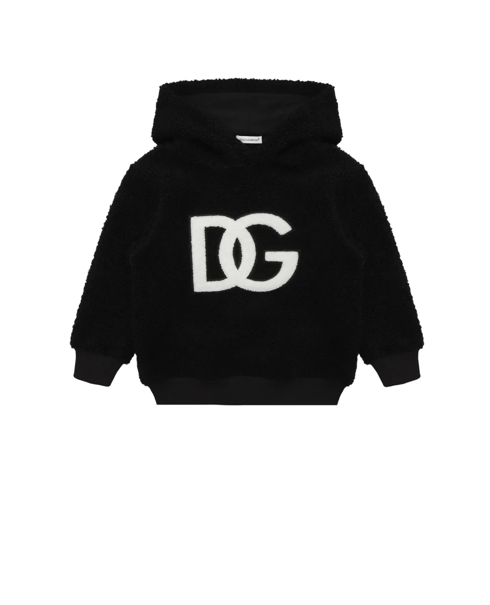Детское худи (костюм) Dolce&Gabbana Kids L4JWFQ-G7F5R-S, черный цвет • Купить в интернет-магазине Kameron