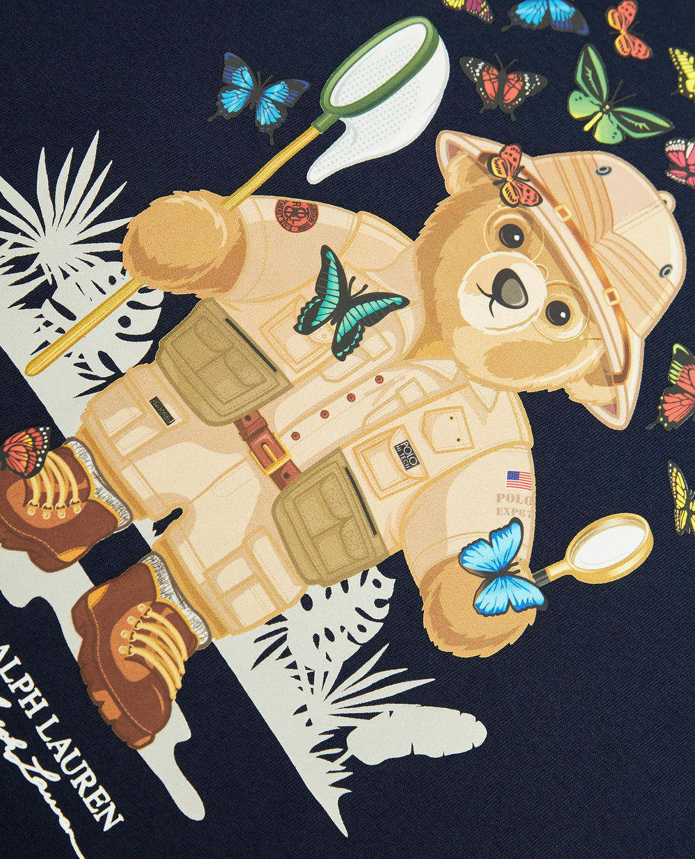 Детская футболка Polo Bear Polo Ralph Lauren Kids 311849754002, синий цвет • Купить в интернет-магазине Kameron