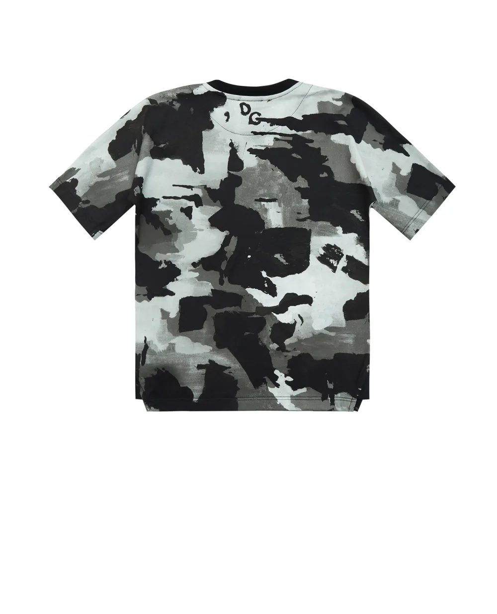 Футболка Dolce&Gabbana Kids L4JTCN-HS7E2-S, серый цвет • Купить в интернет-магазине Kameron