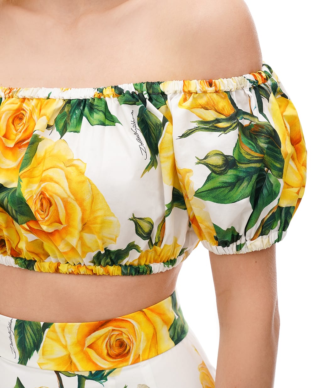 Топ Dolce&Gabbana F755RT-HS5NK, жовтий колір • Купити в інтернет-магазині Kameron