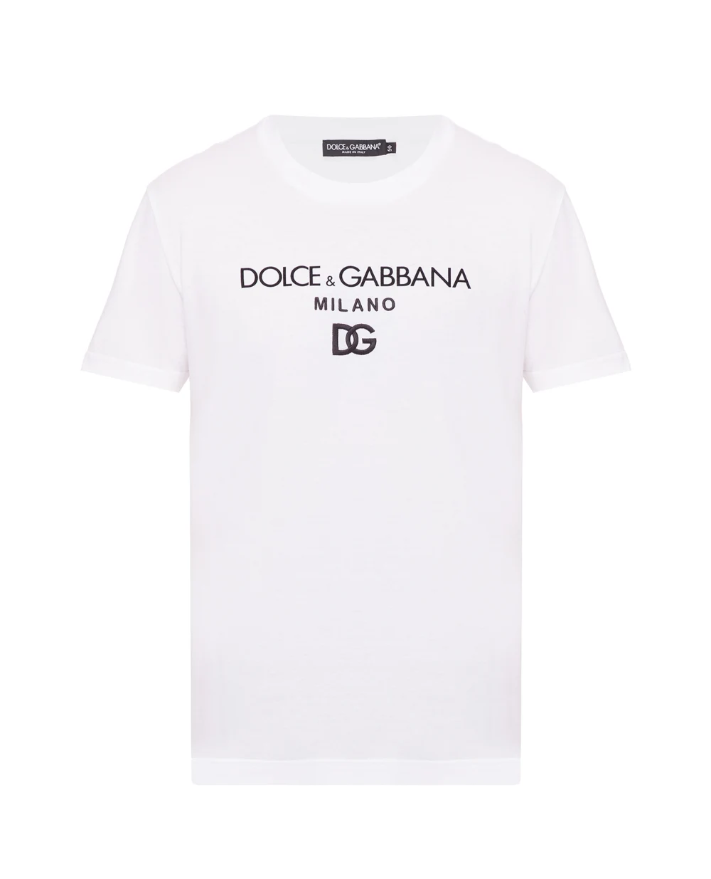 Футболка Dolce&Gabbana G8NC5Z-G7B9X, белый цвет • Купить в интернет-магазине Kameron