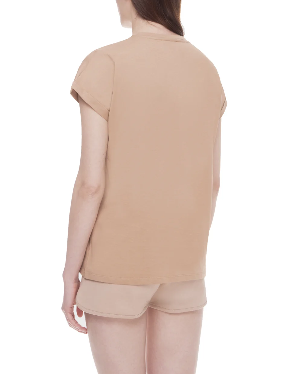 Футболка Balmain XF1EF010BB01, бежевый цвет • Купить в интернет-магазине Kameron