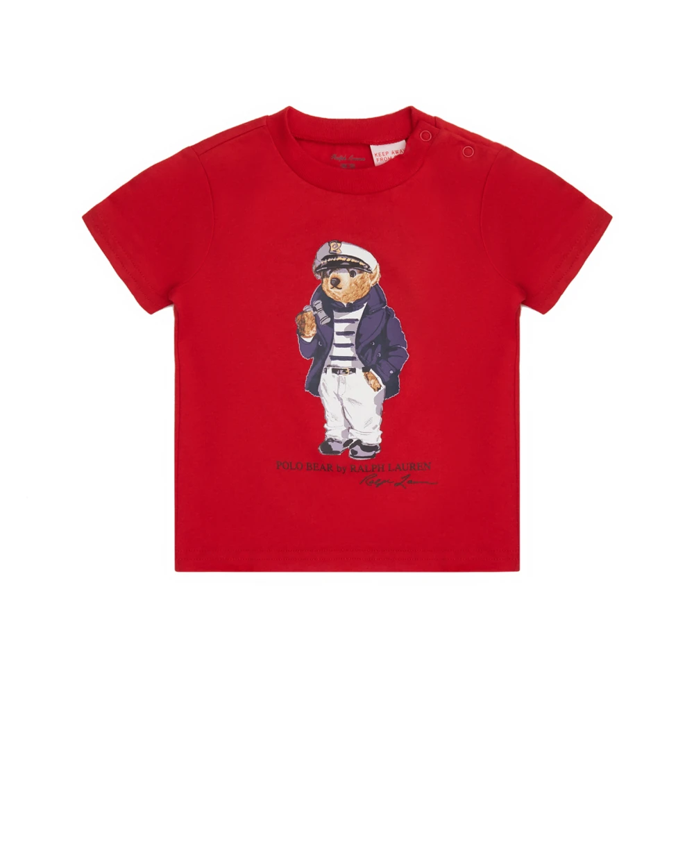 Футболка Polo Ralph Lauren Kids 320739072001, красный цвет • Купить в интернет-магазине Kameron