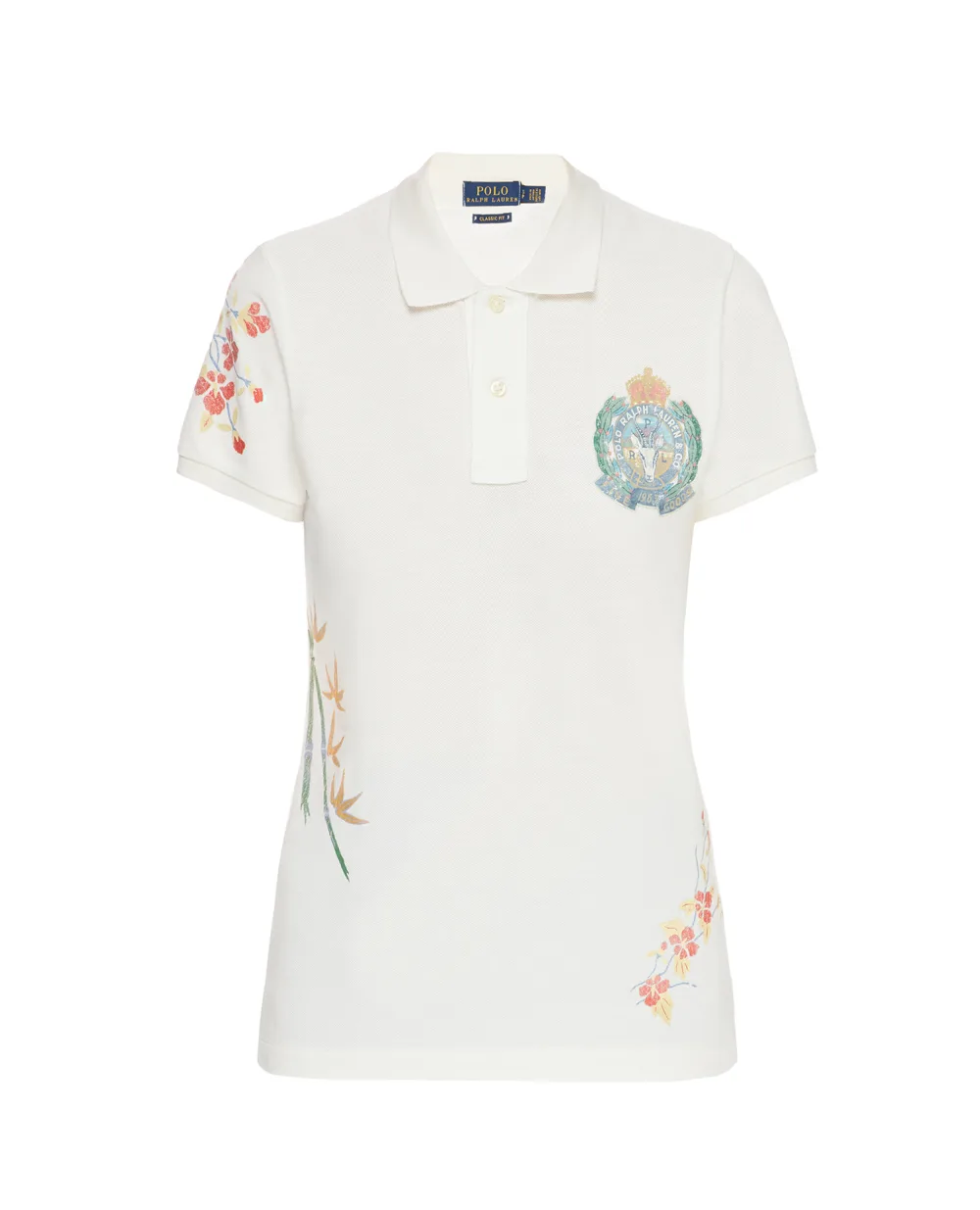 Поло Polo Ralph Lauren 211839178001, белый цвет • Купить в интернет-магазине Kameron