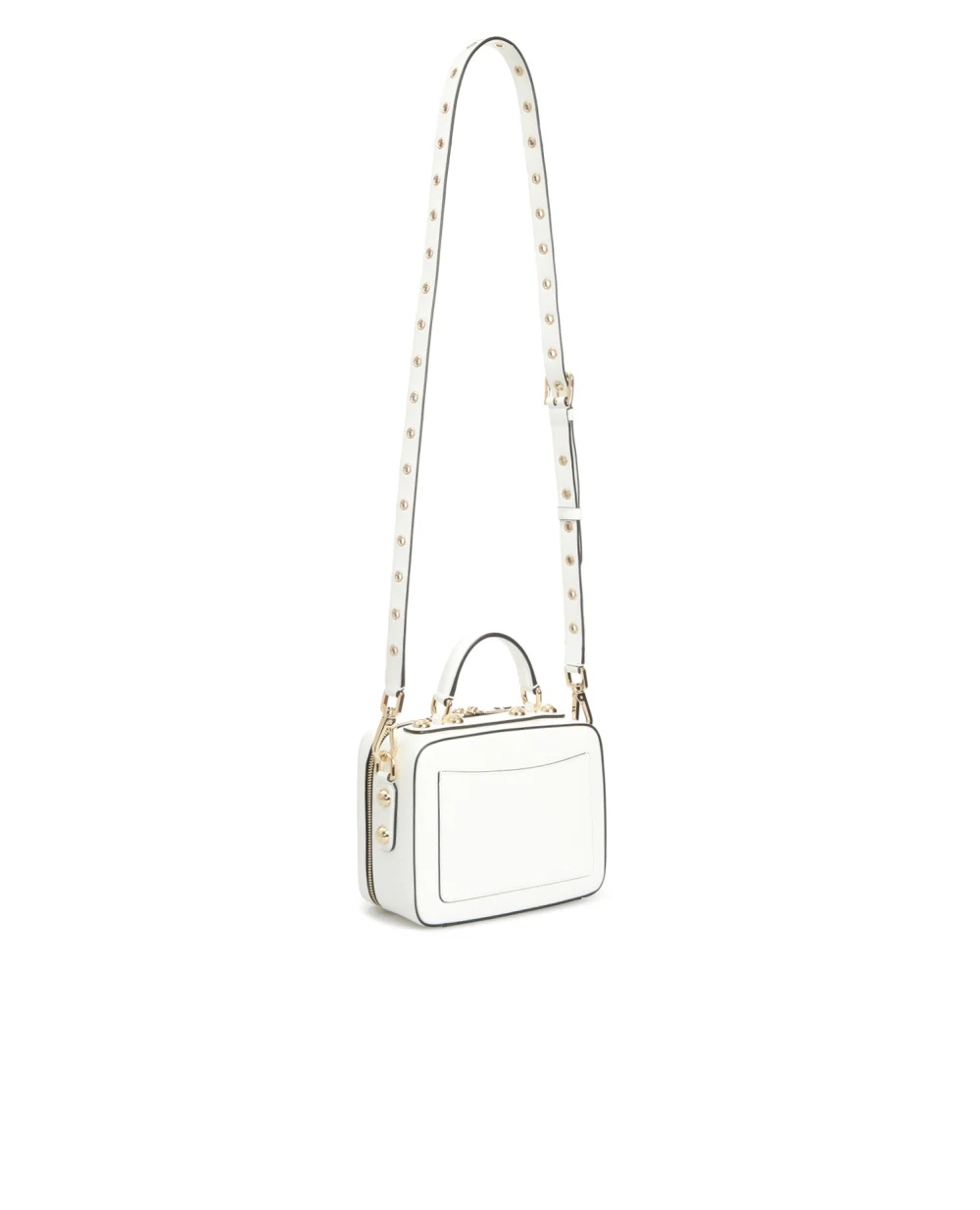 Кожаная сумка 3.5 Dolce&Gabbana BB7092-AW576, белый цвет • Купить в интернет-магазине Kameron
