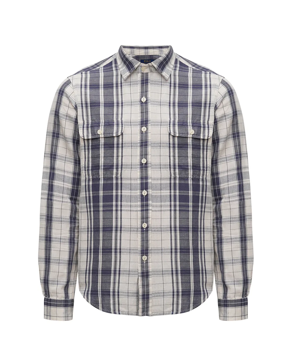 Рубашка Polo Ralph Lauren 710942796001, бежевый цвет • Купить в интернет-магазине Kameron