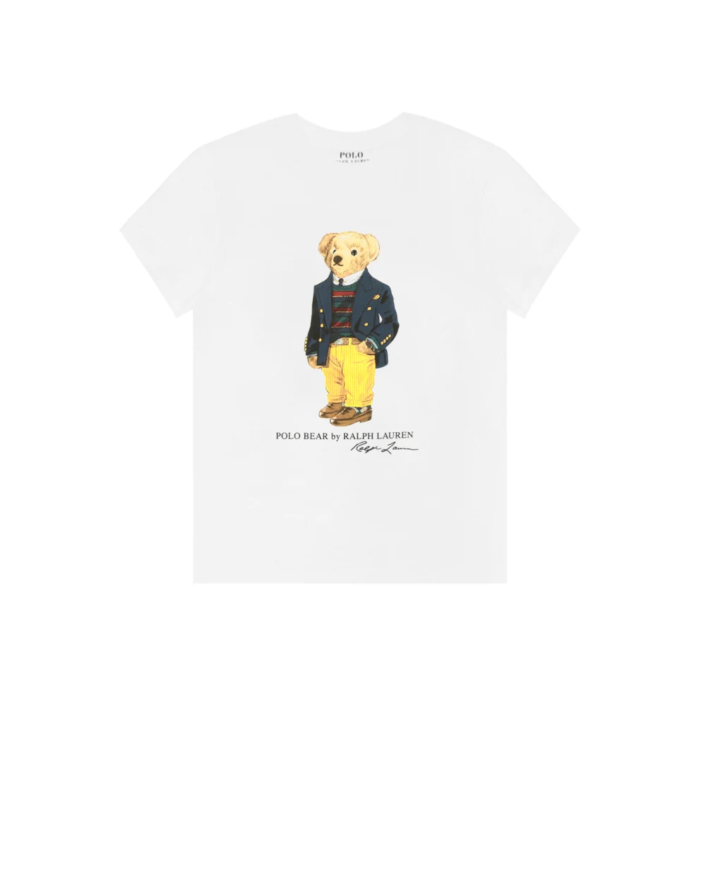 Детская футболка Polo Ralph Lauren Kids 322853828005, белый цвет • Купить в интернет-магазине Kameron