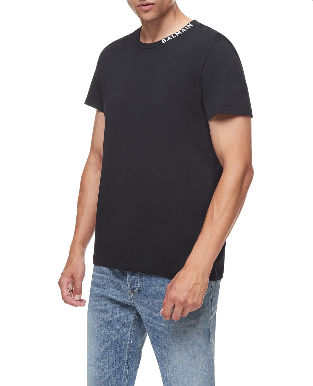 Футболка Balmain WH1EF006B129, черный цвет • Купить в интернет-магазине Kameron