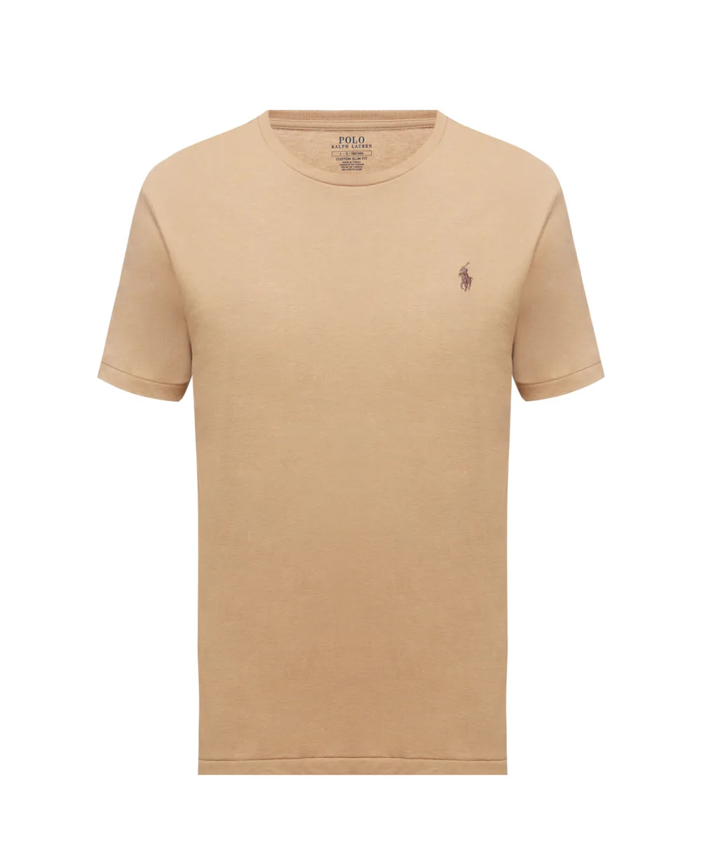 Футболка Polo Ralph Lauren 710671438229, бежевый цвет • Купить в интернет-магазине Kameron