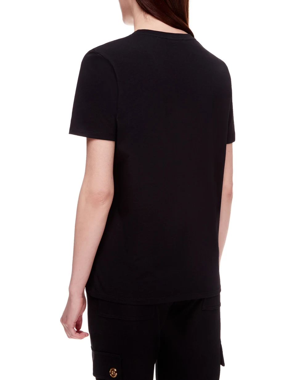 Футболка Balmain XF1EF000BB02, черный цвет • Купить в интернет-магазине Kameron