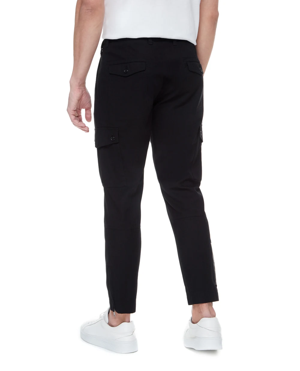 Брюки Dolce&Gabbana GYA8ET-GEY93, черный цвет • Купить в интернет-магазине Kameron